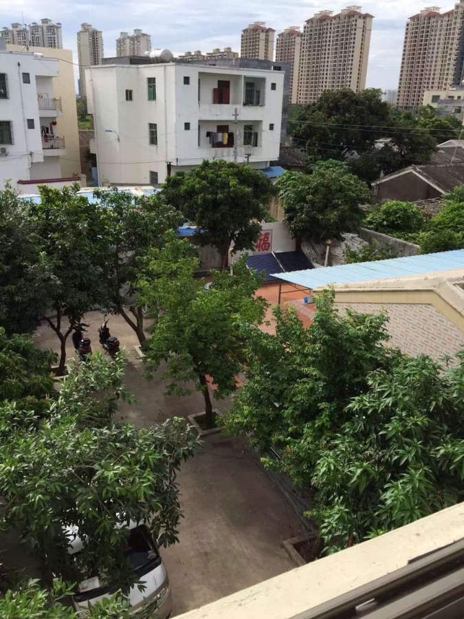 蓝冠办公大院俯视图