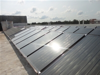 澄迈县特殊教育学校平板太阳能中央热水热水系统